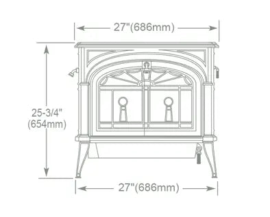 Vermont Castings Encore Wood Stove