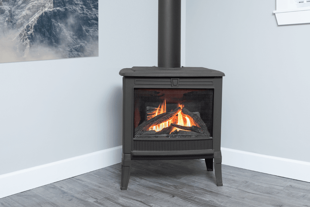 Valor Madrona gas stove, square front
